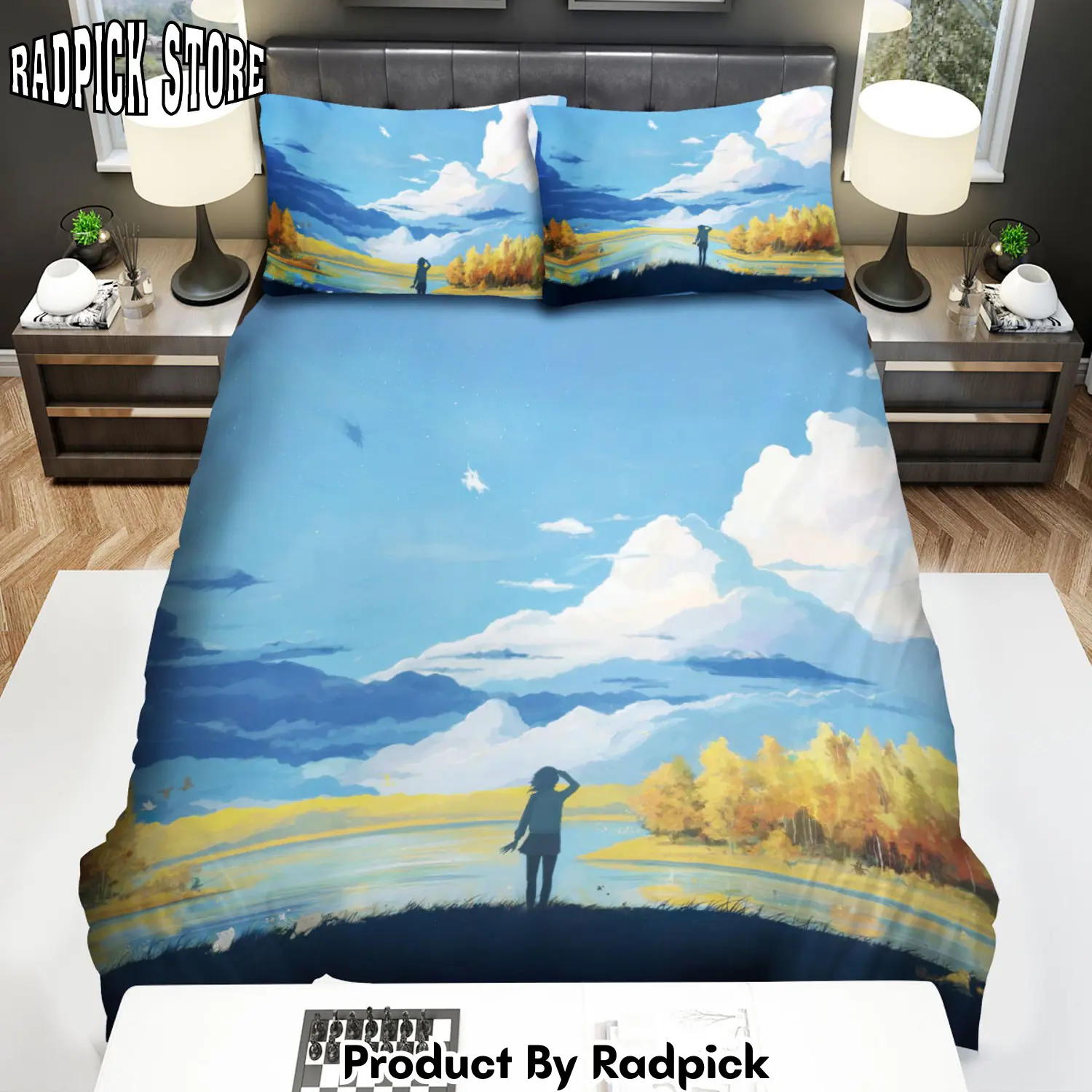 Radpick archive band cloud in the sky bed sheets spread duvet cover bedding sets rp3278726